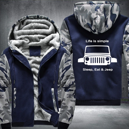Sleep Eat 4x4 Fleece Jacket