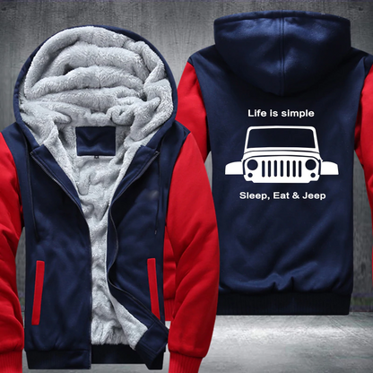 Sleep Eat 4x4 Fleece Jacket