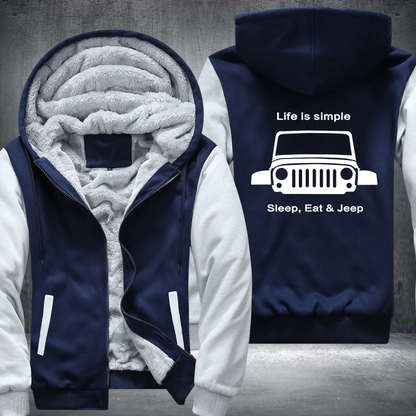 Sleep Eat 4x4 Fleece Jacket