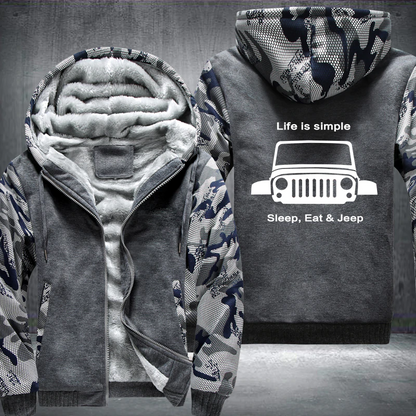 Sleep Eat 4x4 Fleece Jacket