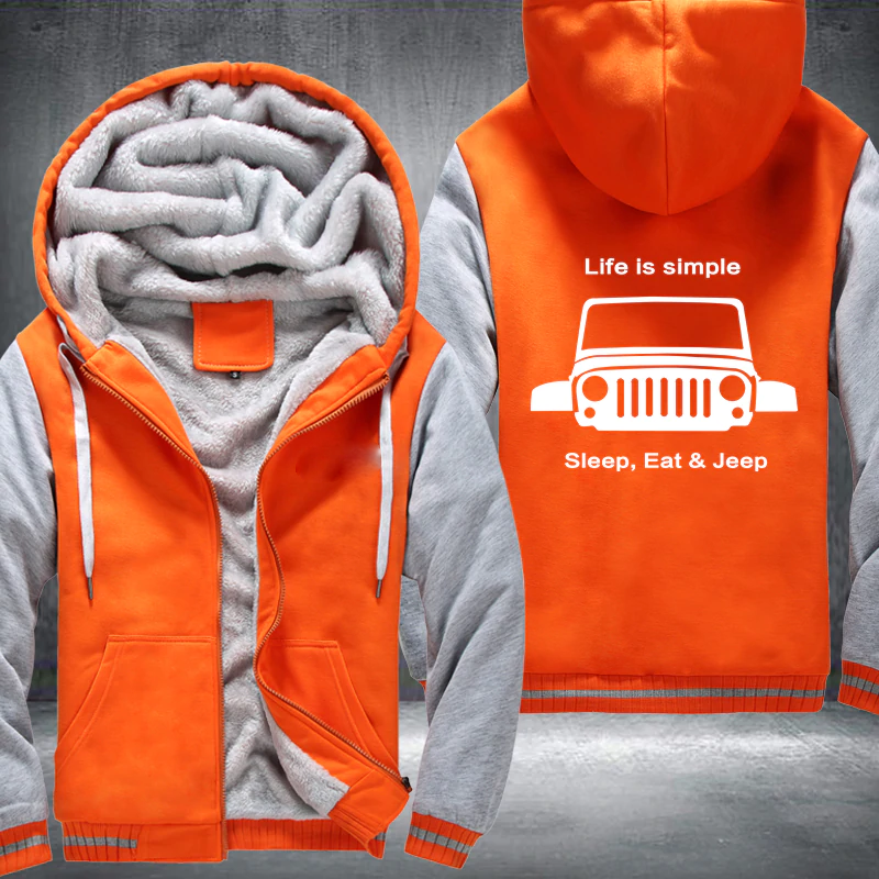 Sleep Eat 4x4 Fleece Jacket