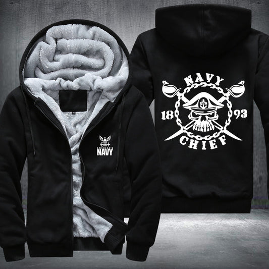 Navy Chief Fleece Jacket
