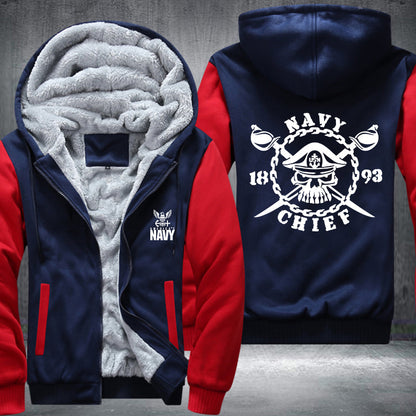 Navy Chief Fleece Jacket