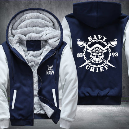 Navy Chief Fleece Jacket