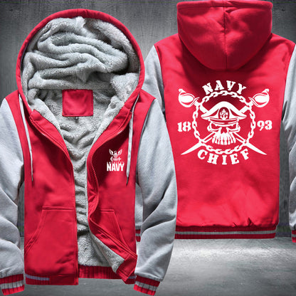 Navy Chief Fleece Jacket