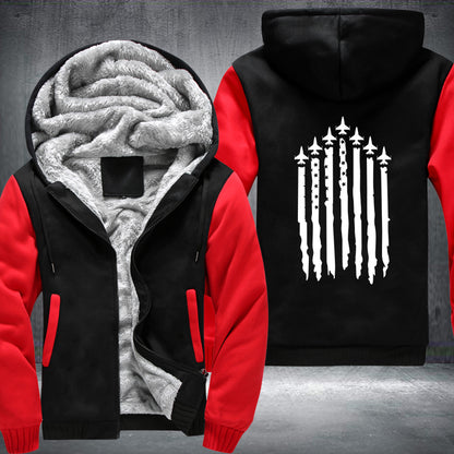Airforce Flag Fleece Jacket