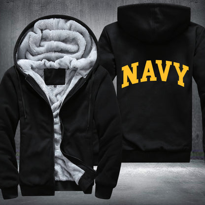 Navy Fleece Jacket