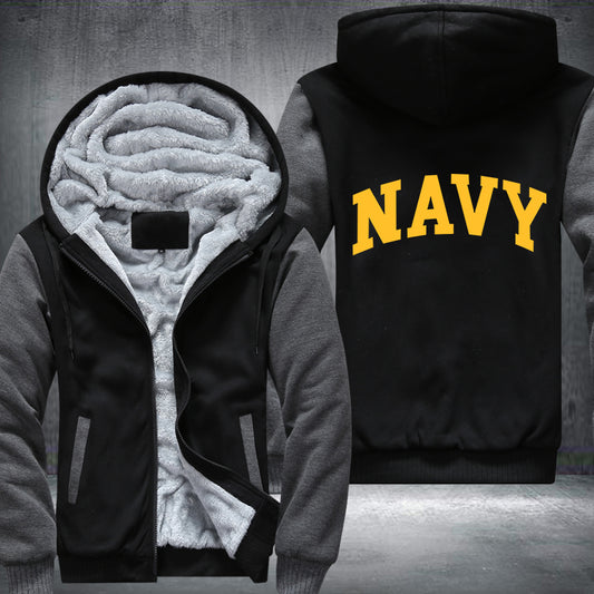 Navy Fleece Jacket