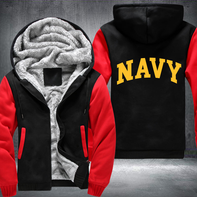 Navy Fleece Jacket
