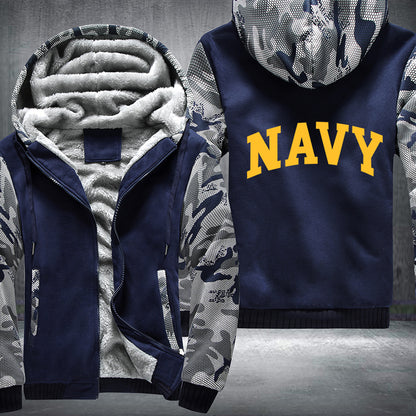 Navy Fleece Jacket