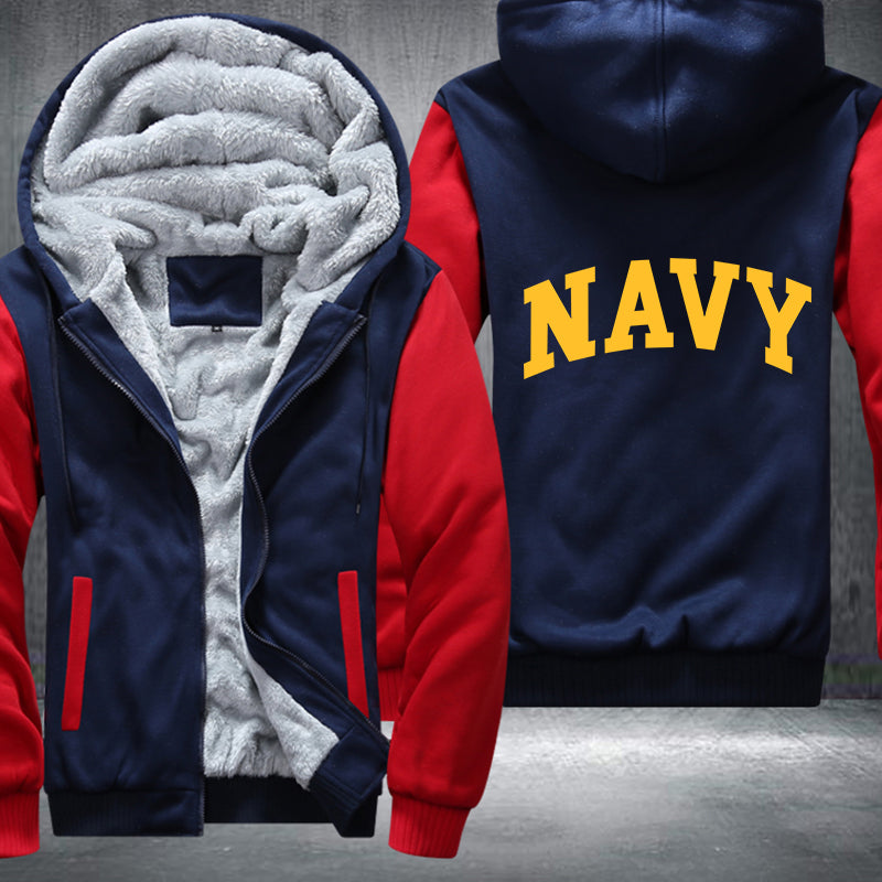 Navy Fleece Jacket