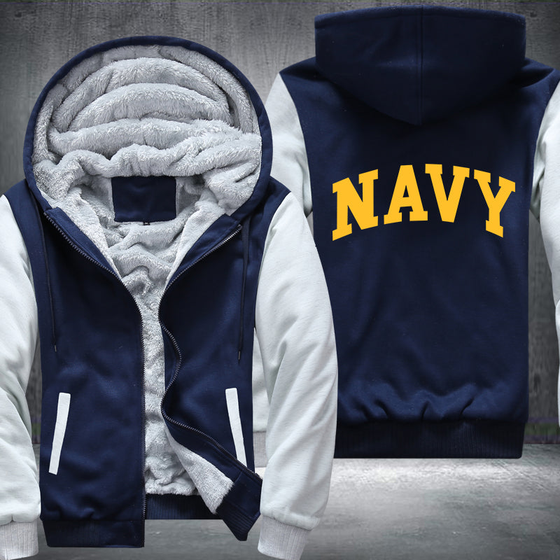 Navy Fleece Jacket