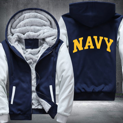 Navy Fleece Jacket