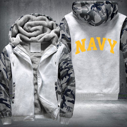 Navy Fleece Jacket