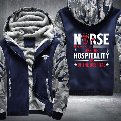 Hospital Nurse Fleece Jacket