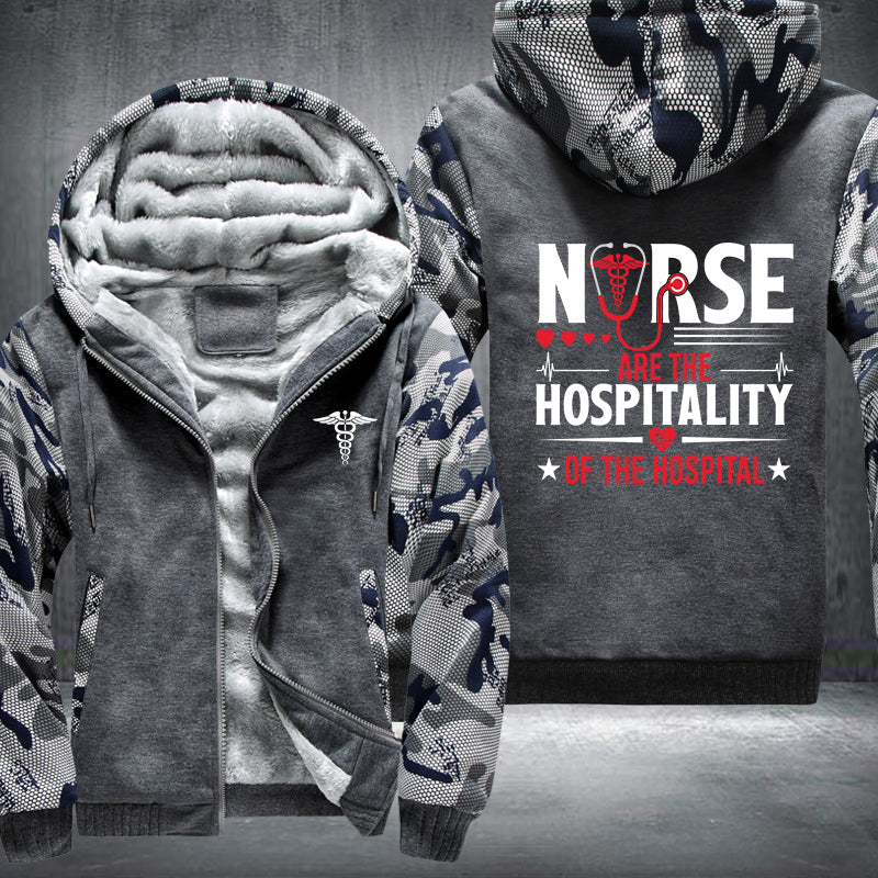 Hospital Nurse Fleece Jacket