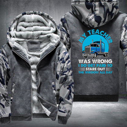 Trucker Fleece Jacket