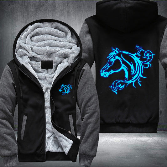Luminous Horse Hoodie