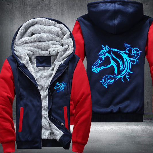 Luminous Horse Hoodie