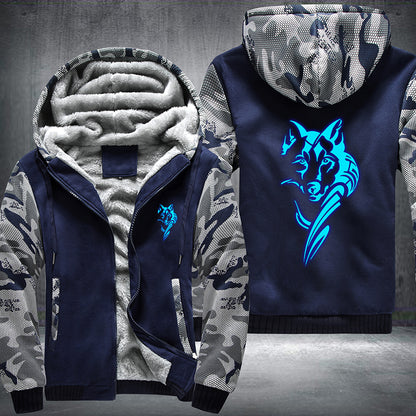 Luminous Wolf Hoodie