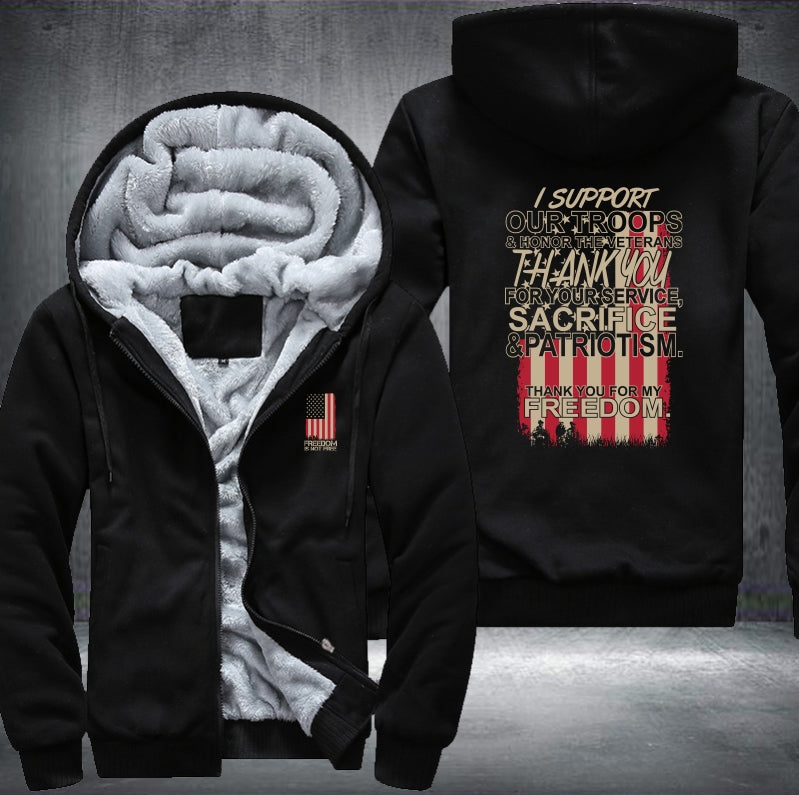 USA Freedom Fleece Jacket