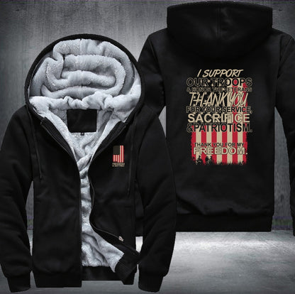 USA Freedom Fleece Jacket