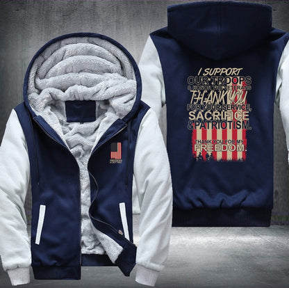 USA Freedom Fleece Jacket