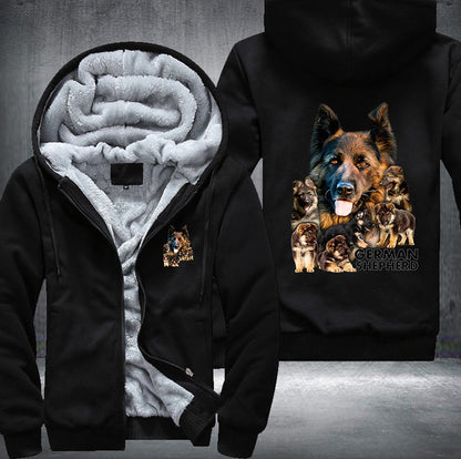German Shepherd Fleece Jacket