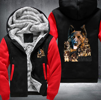German Shepherd Fleece Jacket