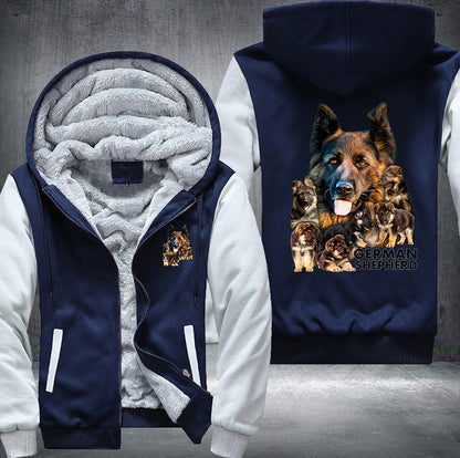 German Shepherd Fleece Jacket