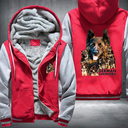 German Shepherd Fleece Jacket
