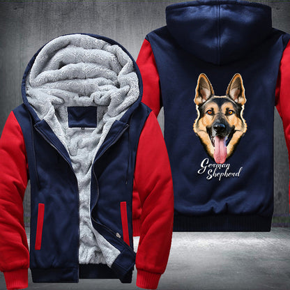 German Shepherd Fleece Jacket