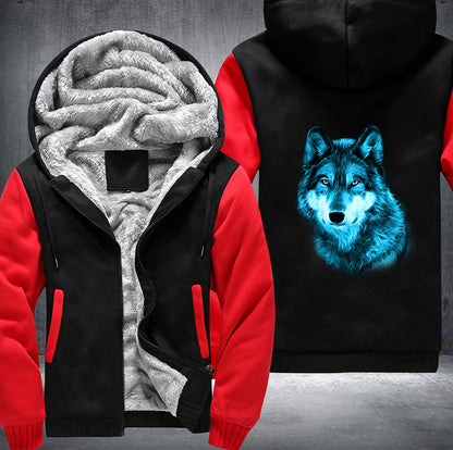 Blue Wolf Fleece Jacket