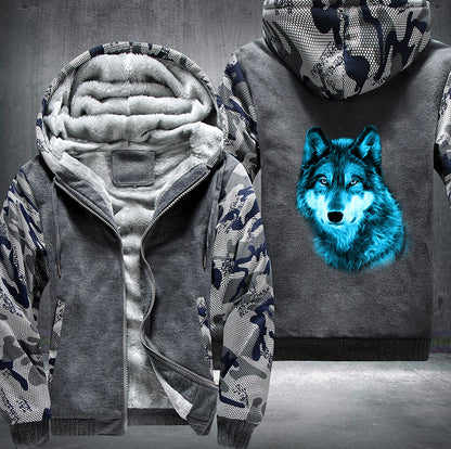 Blue Wolf Fleece Jacket