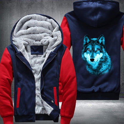 Blue Wolf Fleece Jacket