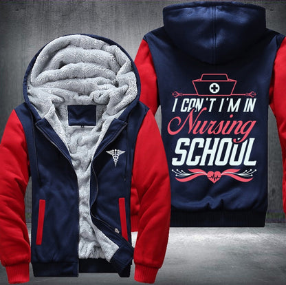 Nursing School Fleece Hoodies Jacket