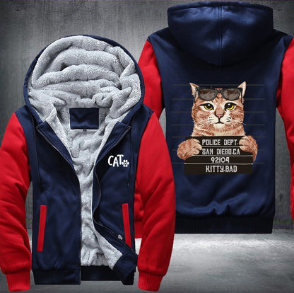 CAT arrest police dept Fleece Jacket