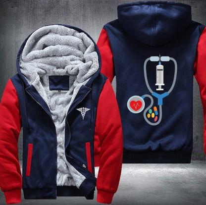 Doctor Equipment Fleece Jacket