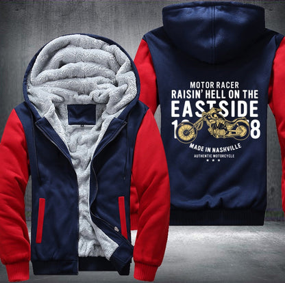 Motor racer made in Nashville Fleece Jacket
