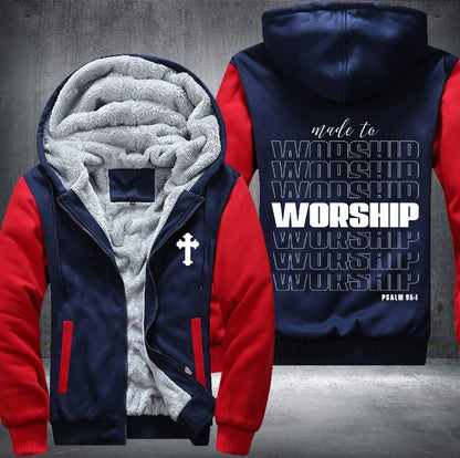 PSALM 95:1 Fleece Jacket