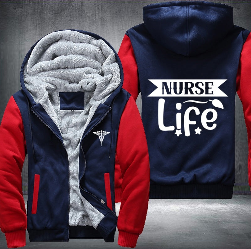 Nurse life Fleece Jacket