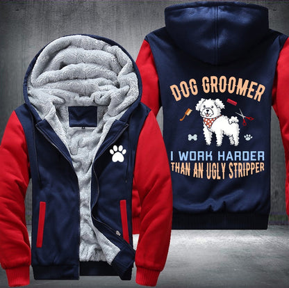 Dog groomer Fleece Jacket