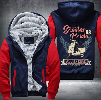 Scooter rider Fleece Jacket