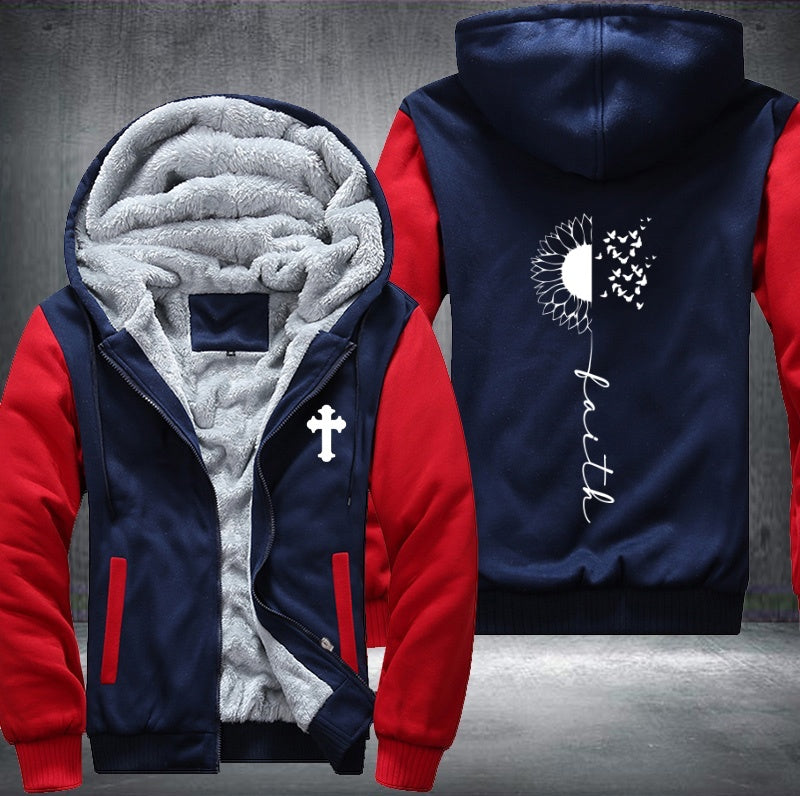 Sunflower faith Fleece Jacket