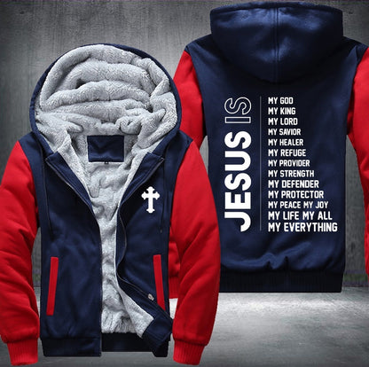 Jesus is my everything Fleece Jacket