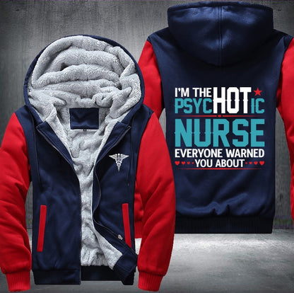 Psychotic Nurse Fleece Jacket