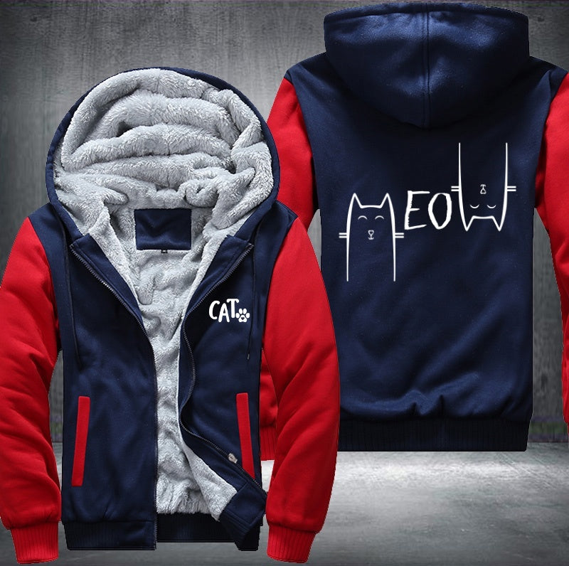 CAT MEOW Fleece Jacket
