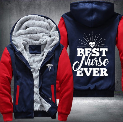 Best Nurse Fleece Jacket
