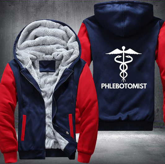 Phlebotomist Fleece Hoodie