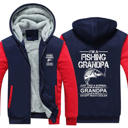 I'm A Fishing Grandpa Hoodie